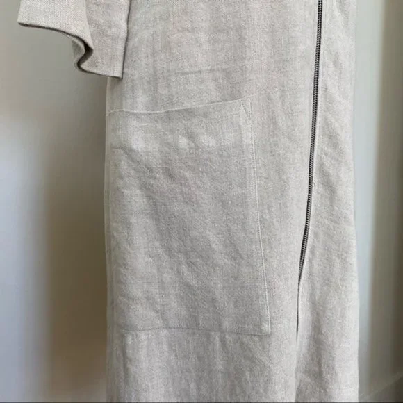 CELINE MIDI LINEN DRESS | SIZE FR 38/US 6 | NWT | RETAILED FOR $1,550 - Picture 8 of 14
